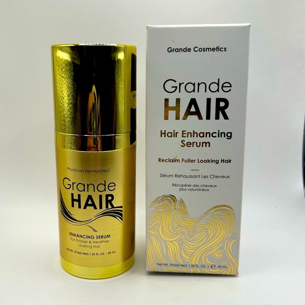 Grande Cosmetics hair serum for maximum growth